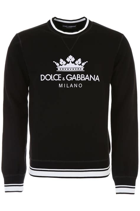 dolce gabbana sweatshirt women|dolce and gabbana jumper men's.